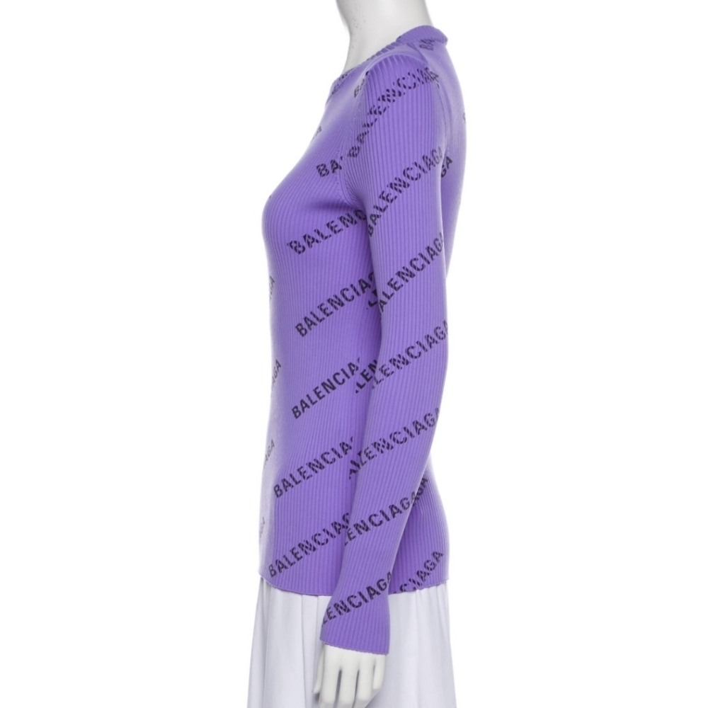 Balenciaga Ribbed Knit Sweater - Picture 3 of 3